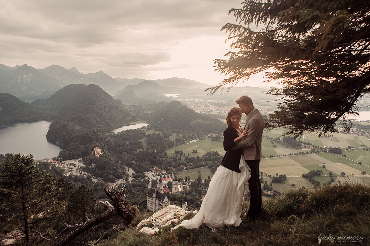 wedding photographer munich Neuschwanstein Castle
