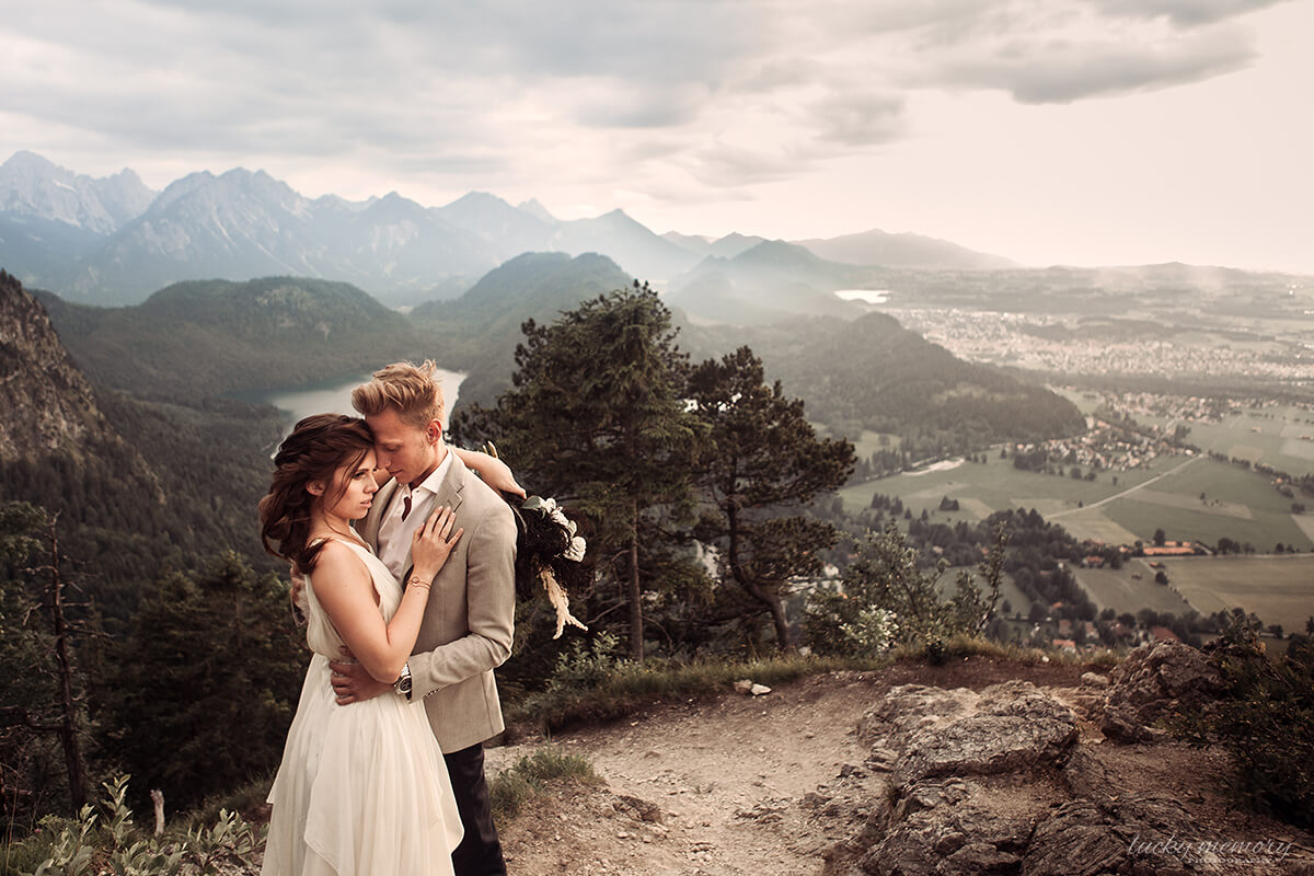 Gefühlsvolle Hochzeitfotografie München