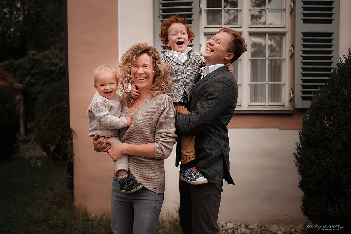Emotionale Familienfotoshooting München