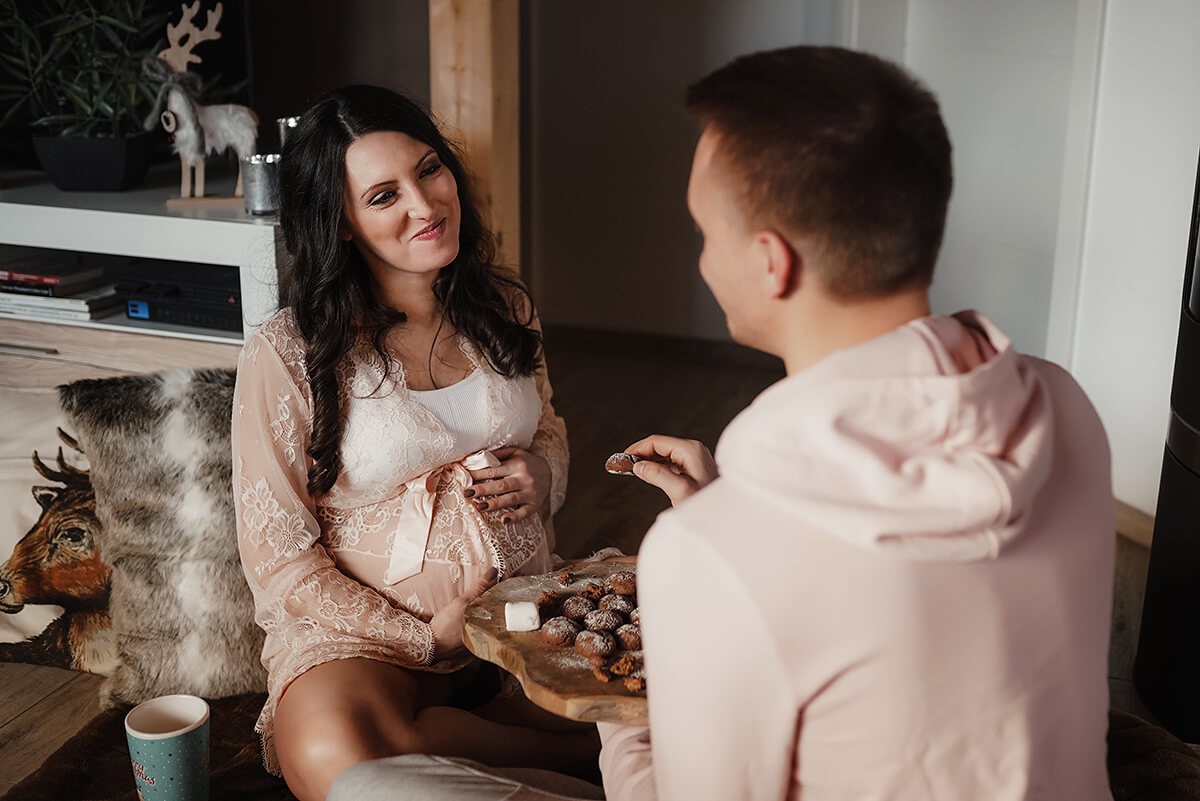 indoor maternity photography munich