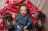 Kinderfotografie bei einem schönen Weihnachtsfotoshooting in München
