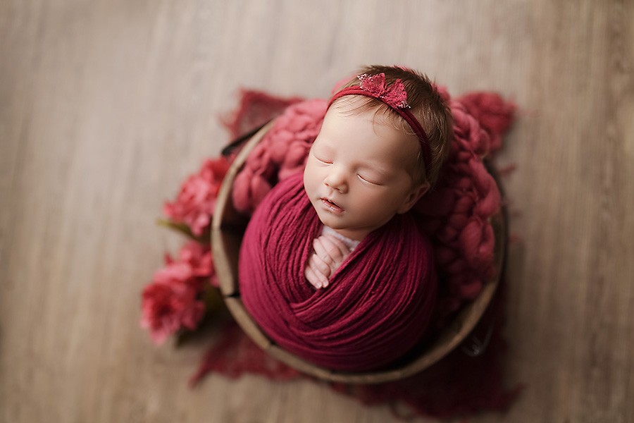 Newborn Fotografie im Baby Fotostudio Munchen 