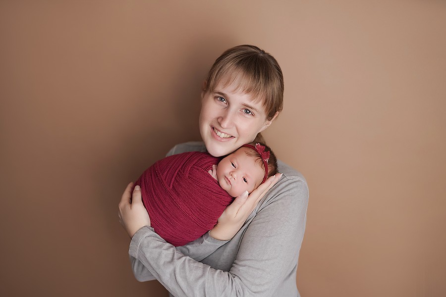 Baby Fotos mit Mutter in Munchen